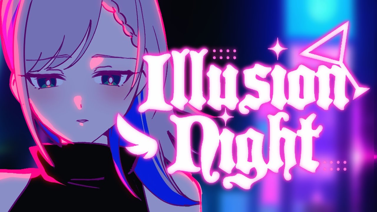 【Official Animated MV】Illusion Night ／ Pavolia Reine【Original Song】